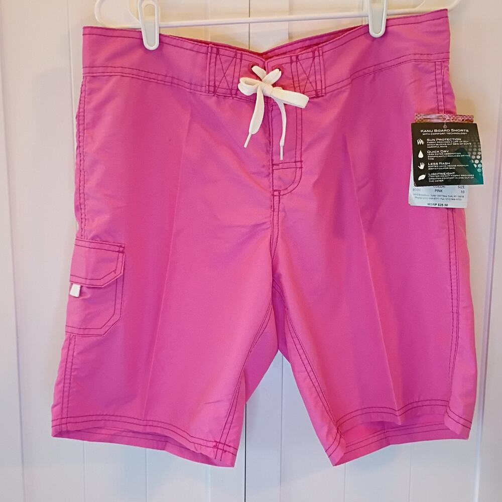 Kanu Board Shorts Pink